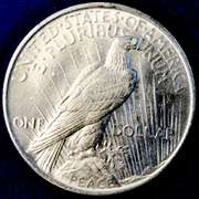 1923 Brilliant Uncirculated Peace Dollar