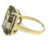 Beautiful Yellow Gold Citrine Ring