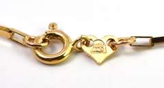 Awesome Viking-Style Ship Necklace in 14KT Yellow Gold