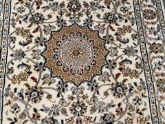 FINE SILK & WOOL KASHAN RUNNER 2.8x11.8