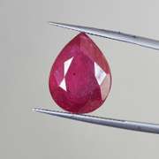 Huge 17.00 Carat Pear Cut Ruby Loose Gemstone!
