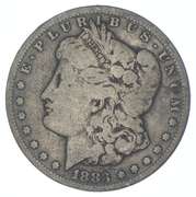 1883-CC Morgan Silver Dollar