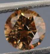 Glittering .21ct untreated rich chocolate Diamond