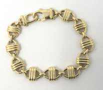 Incredible 18kt Fancy Link Bracelet