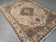 VINTAGE PERSIAN TABRIZ RUG 4.5x6.2