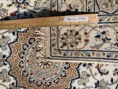 FINE SILK & WOOL KASHAN RUNNER 2.8x11.8