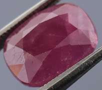 Richly colored UNHEATED 6.62ct Guinea Ruby