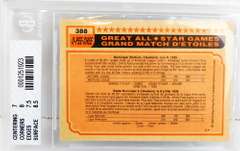 George Brett 1983 O-Pee-Chee All Star Baseball Card, 7.5NM
