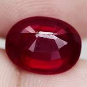 Ravishing blood red 4.91ct Ruby from Madagascar