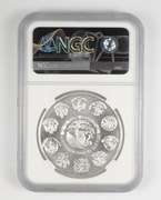 MS69 2002 MO Mexico 1 Onza .999 Fine Silver - Graded NGC