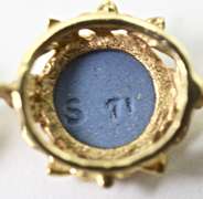 Charming Vintage 14K and Wedgwood Bracelet