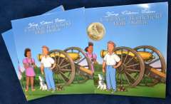 Lot Of 5 Uncirculated Commemorative Half Dollars. 1993 Bill Of rights, 2x 1995 Civil War Battlefield, 2x 2001 Capitol 200th Anniversary.