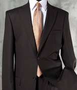 Super Fine Quality Black Color Italian Suit By Galante