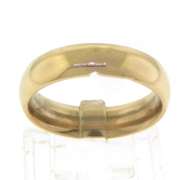 Trendy Yellow Gold Artcarved 5.5mm Comfort Fit Band