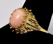 Ornate Vintage Gemstone Ring