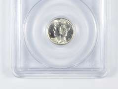 MS66 FB 1941 Mercury Silver Dime - CAC - Graded PCGS