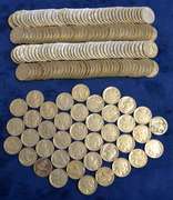 Lot Of Buffalo Indian Head Nickels 15 Rolls of 40 Coins.