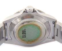 Rolex Submariner Black Bezel on Oyster Bracelet Watch