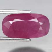 Stunning 3.21ct untreated violet red Ruby