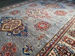 STUNNING FINE SUPER KAZAK RUG 8x10