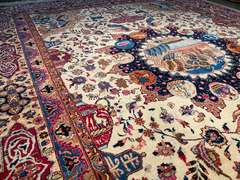 STUNNING PERSIAN MASTERPC RUG 9.6x13