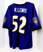 Ravens R. Lewis #52 Football Jersey, XL