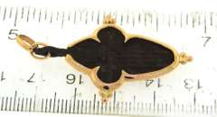 Incredible 18kt Barry Brinker Cross Pendant