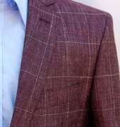 Wool & Silk Fabric, Slim Fit Sport Jacket by Galante