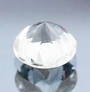 Premium cut! 2.11ct diamond white Topaz solitaire