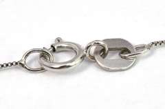 Lovely 0.24CTW Diamond Necklace in 14KT White Gold