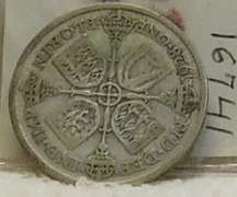 Great Brit: Sil. (500) 1928 Florin, Geo VI