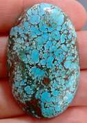 Huge! 70.50ct well marbled robbins egg blue Turquoise