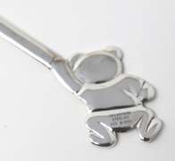 Tiffany & Co Teddy Bear Holding Balloon Baby Spoon