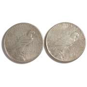 1927 S &1928 S Peace Dollars