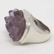 Amethyst Sterling Silver Signed Ring