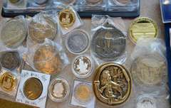 Puerto Rico Medals, Tokens, Coins Lot 50+ Items