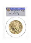 MS70 2018 $50 American Buffalo 1 Oz .999 Fine Gold Coin Signed - PCGS
