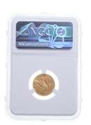 MS62 1929 $2.50 Indian Head Gold Quarter Eagle - Graded NGC