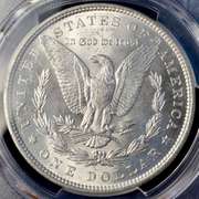 1886 Morgan Silver Dollar PCGS MS64.