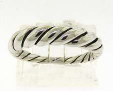 David Yurman Cable Ring in Sterling Silver