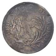 1797 Draped Bust Half Dime - LM-3 R5 - Bent - 16 Stars