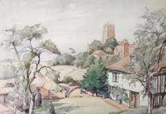 C.W. Taylor Framed Lithograph C.W. Taylor