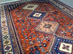 AUTHENTIC PERSIAN YALAMEH RUG 4.9x8