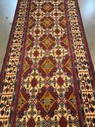 MAGNIFICENT AFGHAN RUNNER 3X10