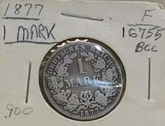 Germany: 1877 Sil 1 Mark