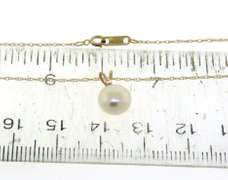 Stunning Pearl Pendant on White Gold Chain