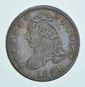 1821 Capped Bust Dime - Large Date
