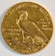Splendid 1915 US $2.50 Indian Gold Piece. Nice