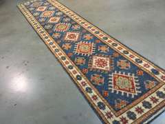 STUNNING FINE KAZAK RUNNER 2.6x10.9