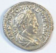 Great Mint Elagabalus Roman Silver Denarius, 218-222 AD